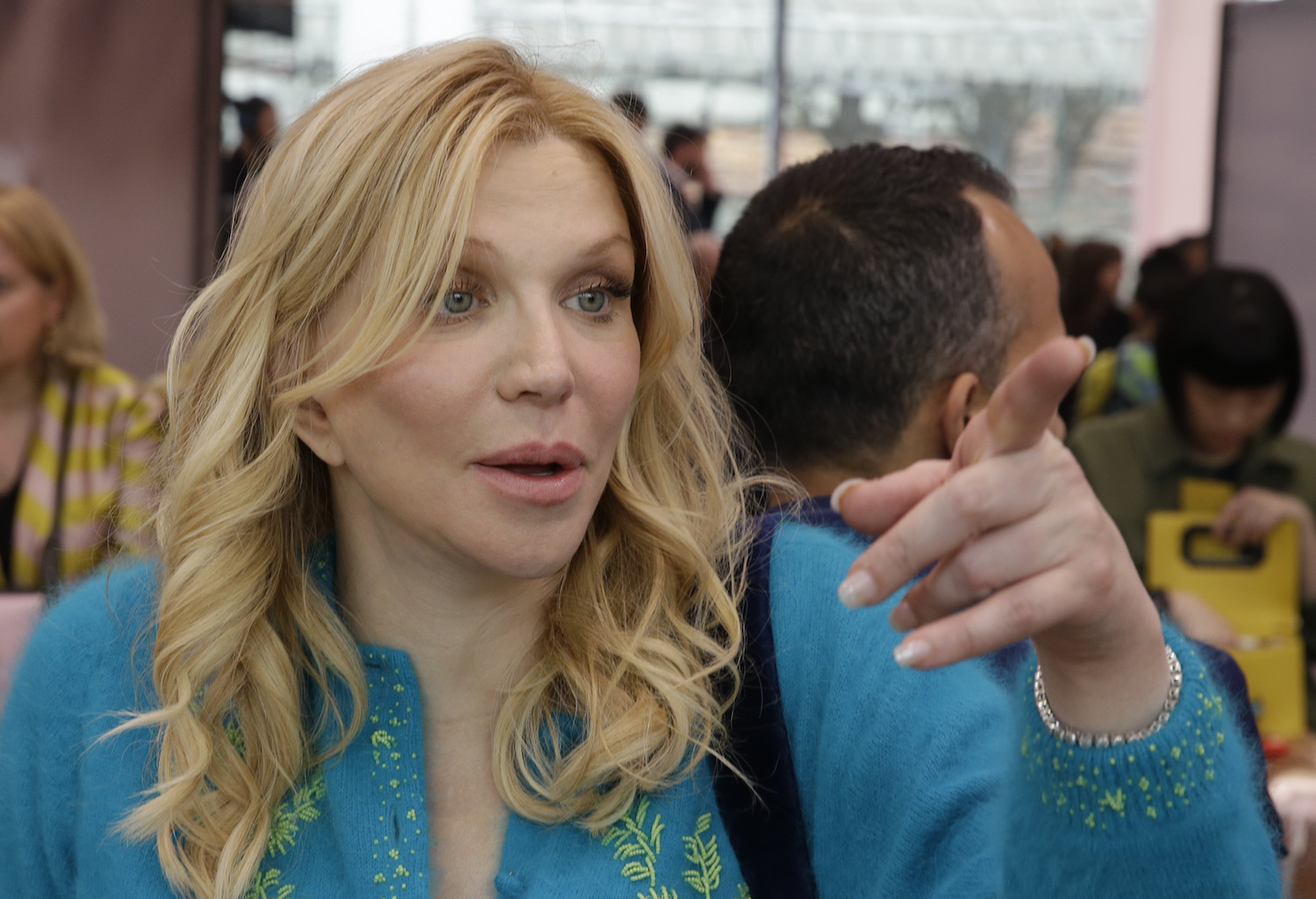 Courtney Love upbraids Linda Sarsour for raising money over ‘fake story’