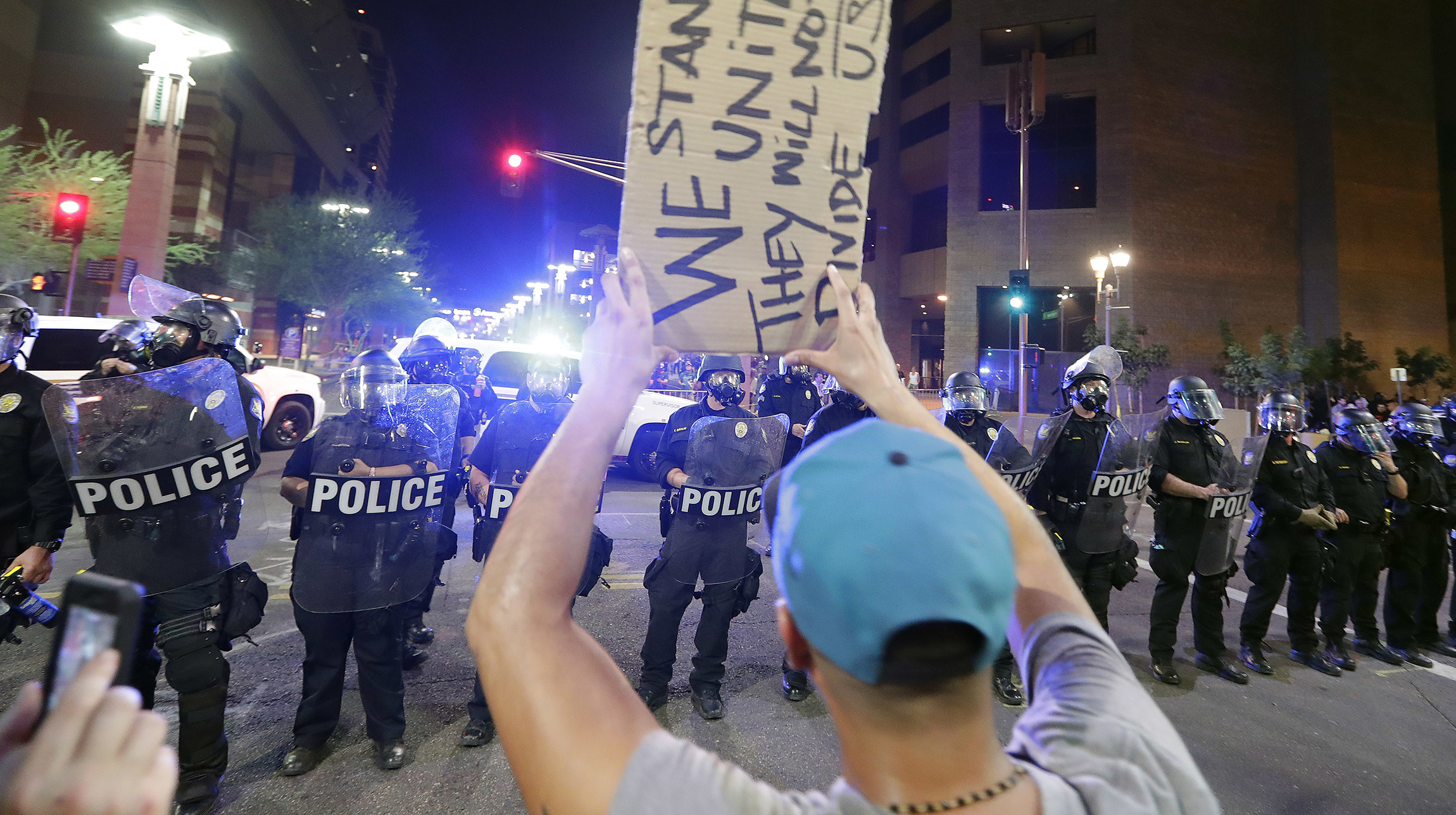 Phoenix police confirm multiple arrests after Trump’s rally