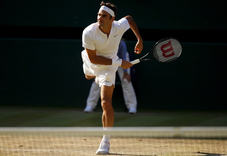 Resilient Roger Federer
