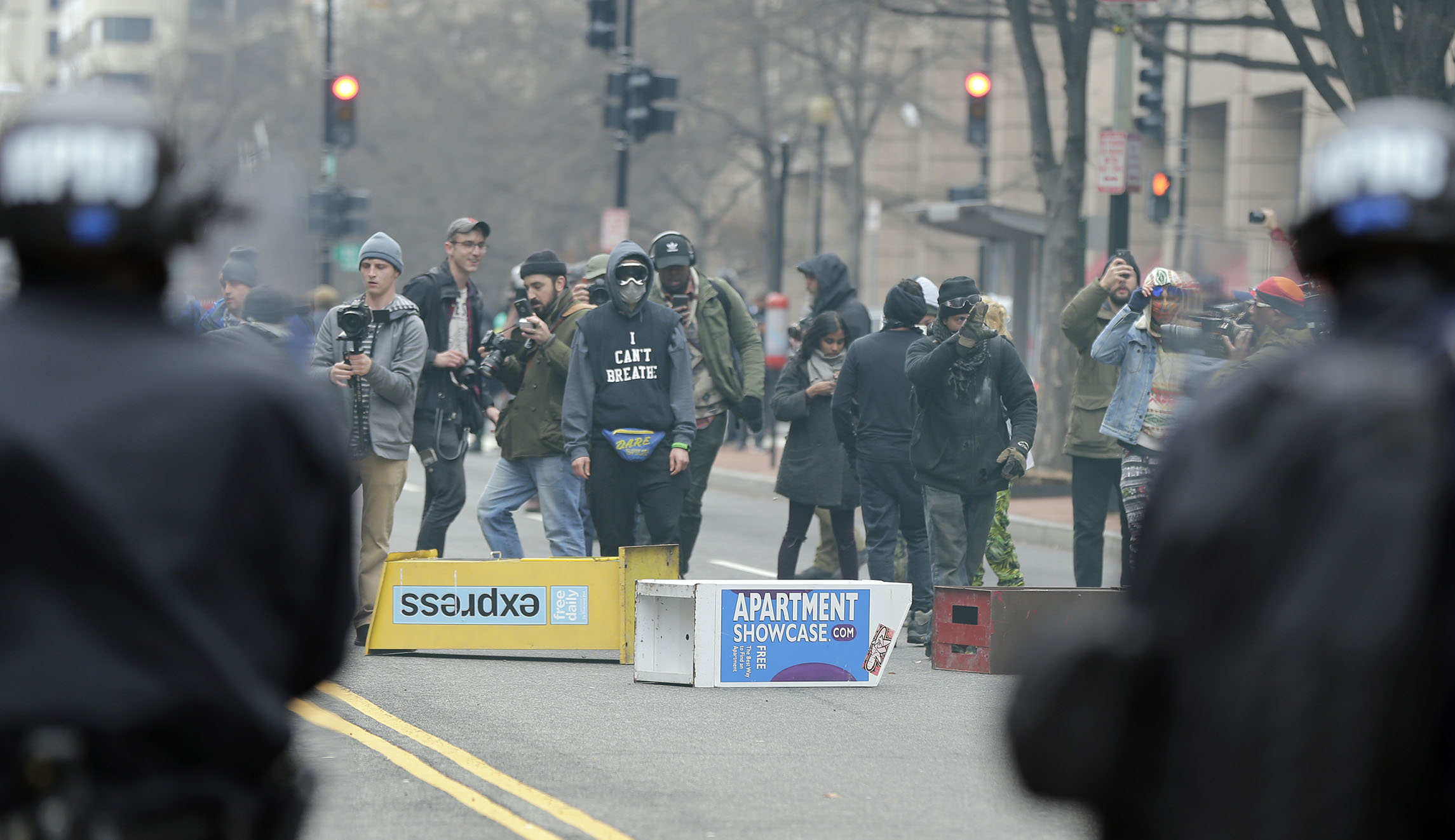 Reporter still faces inauguration rioting charges after prosecutors drop most cases