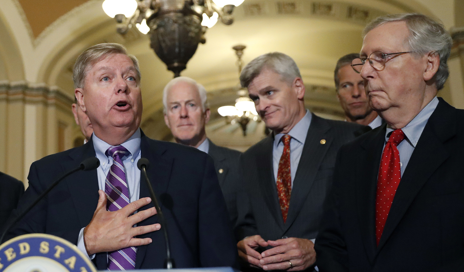 Graham-Cassidy authors ‘committed’ to hearings on healthcare after meeting with Trump