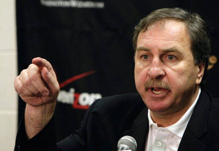 Pablo Martinez Monsivais/AP
Wizards President of Basketball Operations Ernie Grunfeld has compiled a 312-490 record with the team over the last 10 years.