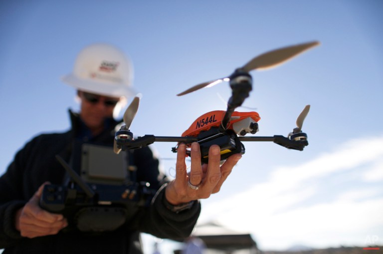 Drones are growing in popularity for commercial use. (AP Photo)