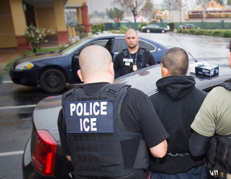 Enrique Ariza Rivas, 49, was a member of the now-dissolved Administrative Department of Security in Colombia. (Charles Reed/U.S. Immigration and Customs Enforcement via AP)