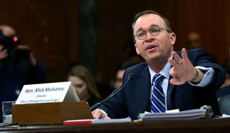 Mick Mulvaney (pictured above), the acting director of the Consumer Financial Protection Bureau, brushed off detailed questions from Sen. Elizabeth Warren, D-Mass., about his oversight of payday lending in a letter Friday. (AP Photo/Susan Walsh)