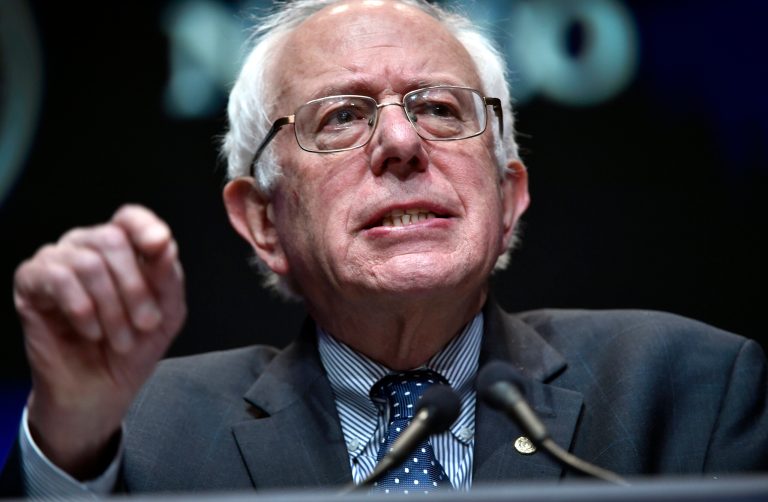 Sen. Bernie Sanders, I-Vt., on Monday embarked on a new national campaign that aims to transform the Democratic Party. (AP Photo/David Becker)