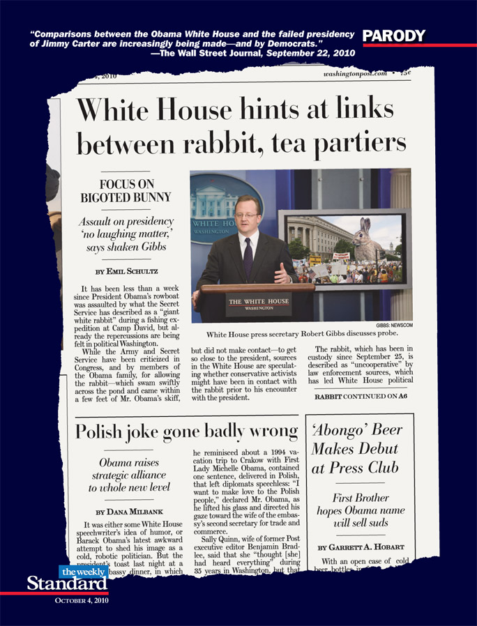 Malaise Returns to the White House