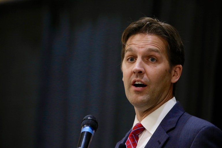Sen. Ben Sasse took exception to a Washington Post Wonkblog headline that seemed to say women face no physical dangers when getting an abortion. (AP Photo/Nati Harnik)