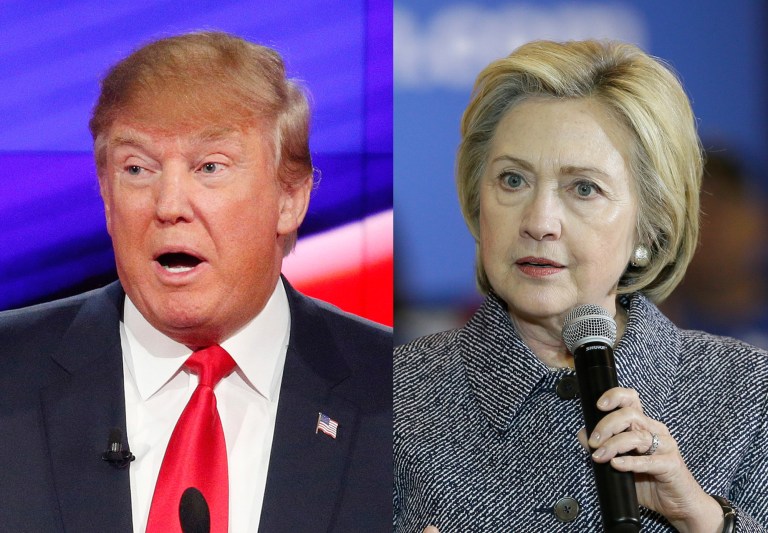 In terms of trustworthiness, Trump was the only Republican to poll anywhere near as badly as Clinton. (Screenshot)
