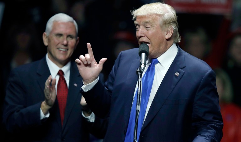 Starting in January, President-elect Trump will have a unique opportunity to pack the Federal Reserve with hard money officials. Meanwhile, Vice President-elect Pence is one of the more hawkish voices in the modern Republican Party. (AP Photo/Charles Krupa)