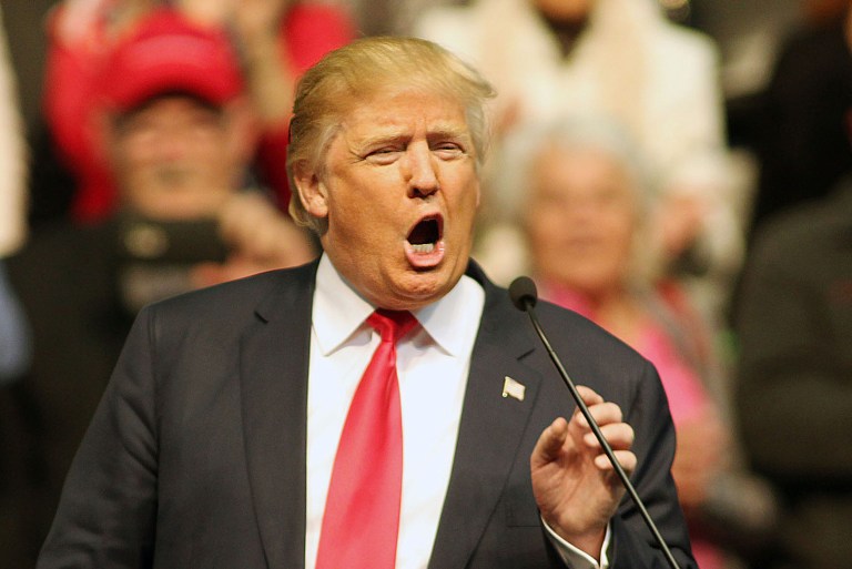 For the Washington Post editorial board, the Donald Trump that everyone has seen on the campaign trail is the one that they're going to get. (AP Photo/Michael Snyder)