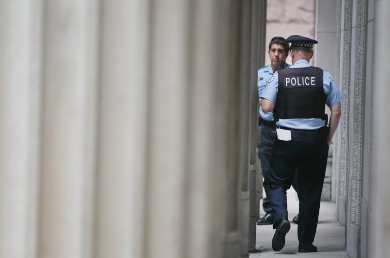 Chicago Police. (Photo by Scott Olson/Getty Images)