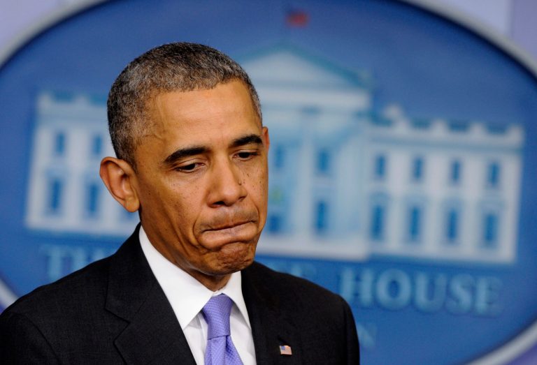 Obama did not invent the problems with American health care. Costs were going through the roof before he got elected. Tens of millions of Americans were living without insurance before he got elected. But Republicans did nothing. They were afraid of being bold, of taking on hard issues, of being too ideological. (AP image)