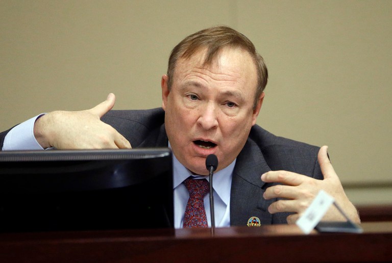 Students involved in non-academic disciplinary situations would have to pay for their own lawyer, something that concerns State Sen. Jim Dabakis, D-Salt Lake. (AP Photo/Rick Bowmer, File)