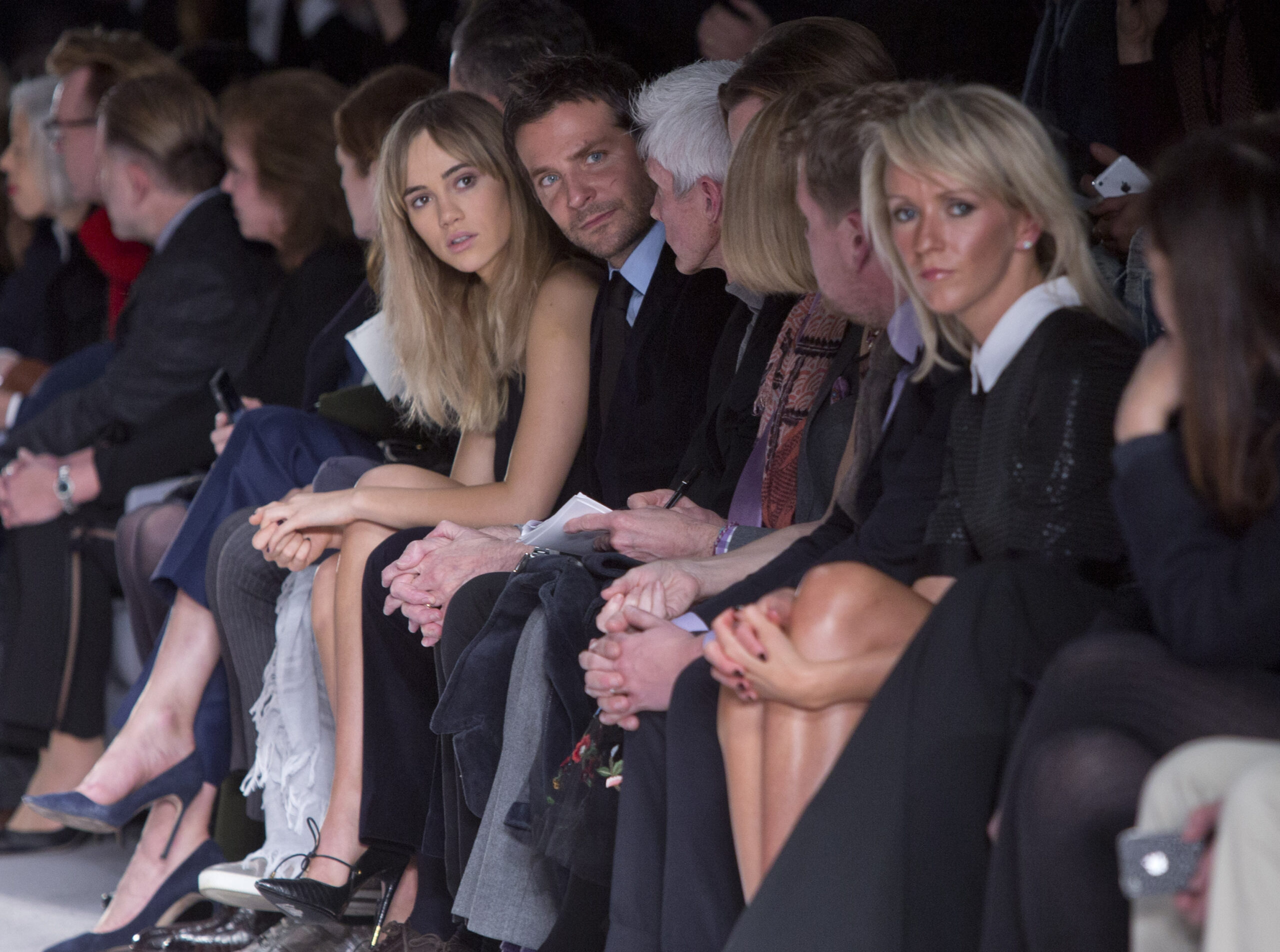 Bradley Cooper visits London Fashion Week Day 4