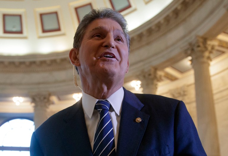 Sen. Joe Manchin, D-W.Va., said he would like to see the committee's investigation wrapped up within 90 days. (AP Photo/J. Scott Applewhite)