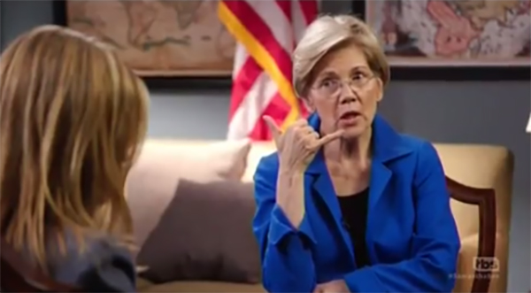 Watch: Elizabeth Warren talks Samantha Bee off ‘the ledge of the death of democracy’