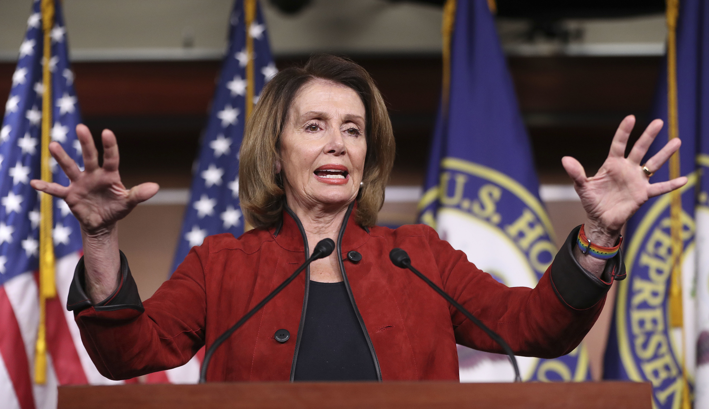 Nancy Pelosi finally distances herself from the ‘crumbs’ fiasco over tax reform