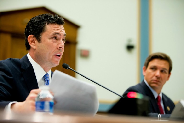 —œYou have a chance to come clean on this by being interviewed by the inspector general. To refuse to do that is just mind-boggling,—&pound; Jason Chaffetz said. (AP Photo)