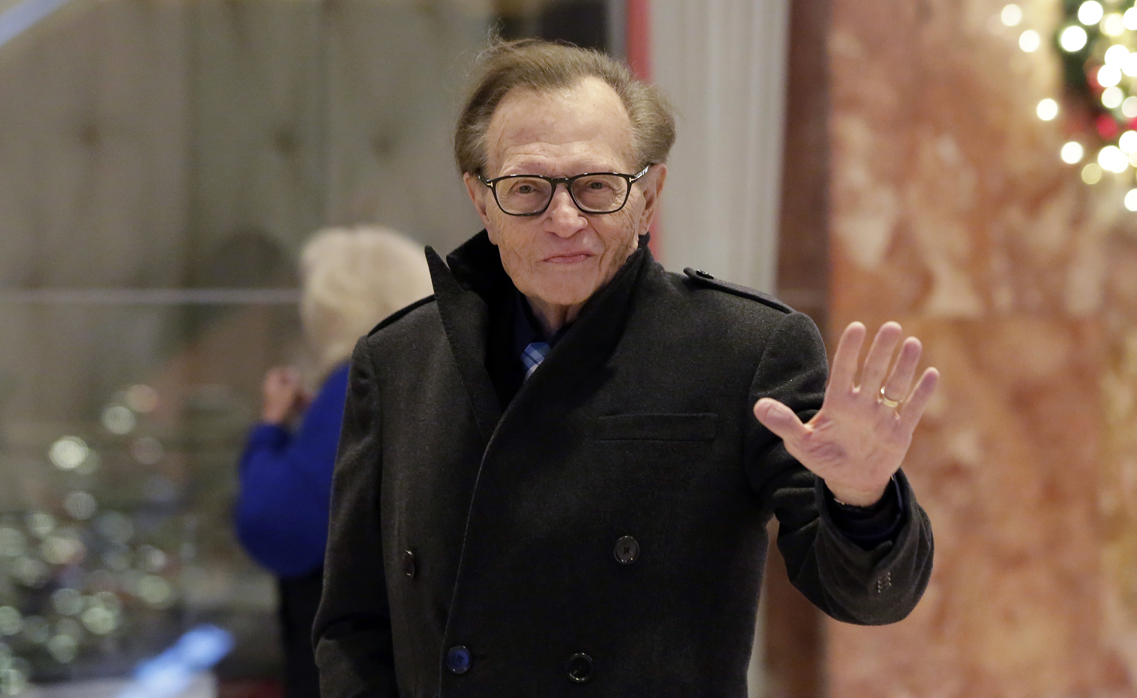 Larry King says his SUV got ‘smashed’ by riots in DC
