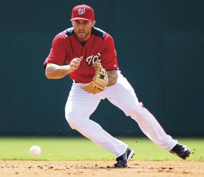 Julio Cortez/AP
Nationals infielder Steve Lombardozzi had a .310 batting average in 69 games at Triple-A Syracuse last year.