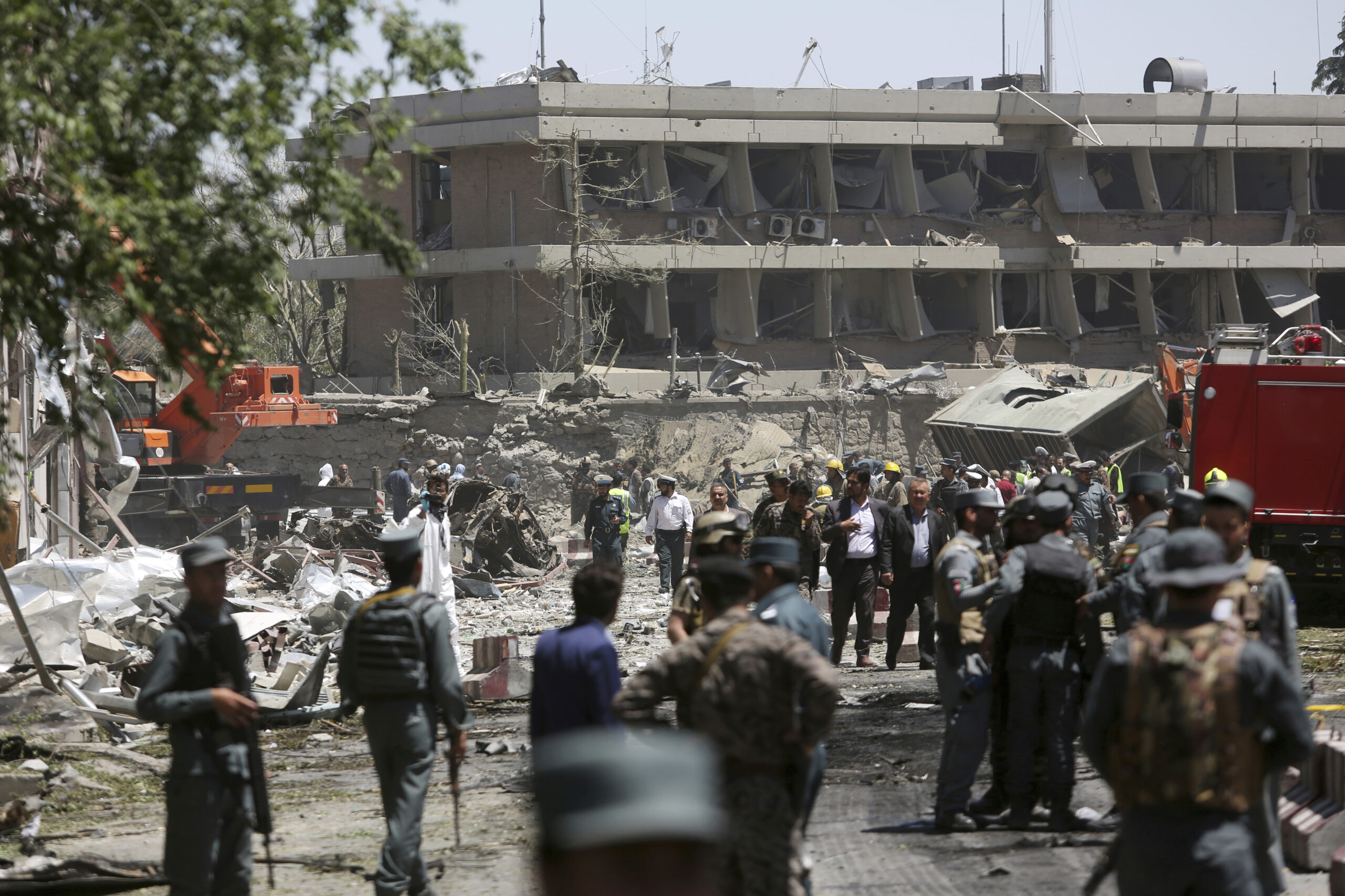Bombing in diplomatic area of Kabul, Afghanistan, kills 80