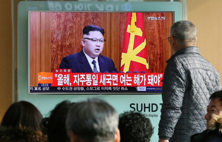 North Korean leader Kim Jong Un, in a New Year’s address, said his country is in the —œlast stage—? of preparations to test-fire an intercontinental ballistic missile that would in theory have the ability to reach the United States. (AP Photo/Ahn Young-joon, File)