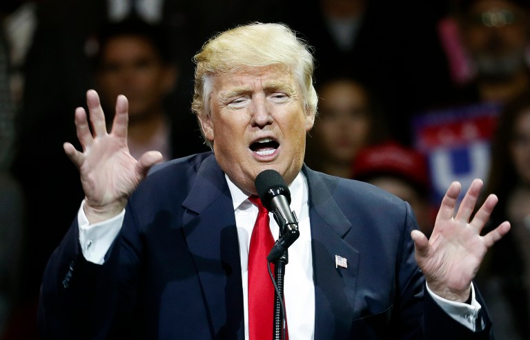 President Trump vowed Saturday to bring the price of his U.S.-Mexico border wall 