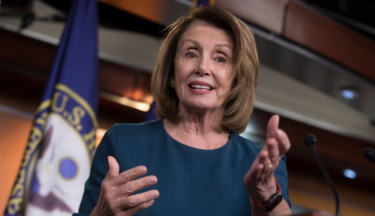 House Minority Leader Nancy Pelosi, D-Calif., argued Monday that the GOP healthcare reform bill will only hurt Americans who are still struggling to find affordable health insurance. (AP Photo/J. Scott Applewhite)