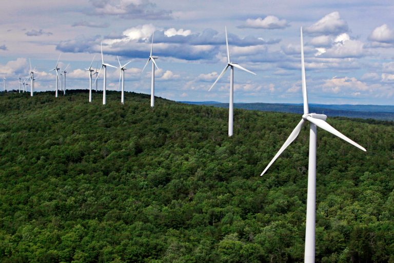 The Wind Production Tax Credit was first instituted in 1992 and has beenÂ renewed nine times.Â (AP Photo/Robert F. Bukaty, File)