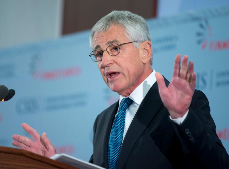A letter sent to Defense Secretary Chuck Hagel questions the Army's refusal to debar an Afghan contractor with ties to terrorist groups. (AP Photo/Manuel Balce Ceneta)