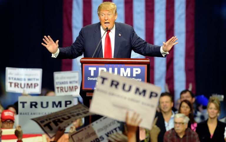 Iowa is already Donald Trump's weakest early state. His lead in the late November RealClearPolitics polling average there is only 4.7 percentage points. (AP Photo/Eric Schultz)