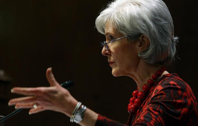 Sebelius starstruck by Drew Brees
