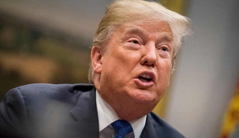 President Trump waived sanctions on Iran for the last time on Friday. In doing so, he seems to recognize that the best way to serve U.S. security interests is to persuade the European Union to support improvements to the nuclear deal. (AP Photo/Andrew Harnik)