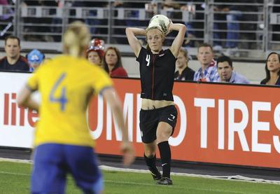 Norm Hall/Getty Images
With Women's Professional Soccer suspended, U.S. defender Becky Sauerbrunn and the D.C. United Women will be playing their second season in the semi-pro W-League.