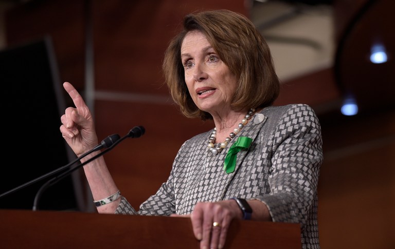 Pelosi told a CNN town hall that impeachment must be rooted in facts rather than personal opinions about the president. (AP Photo/Susan Walsh)