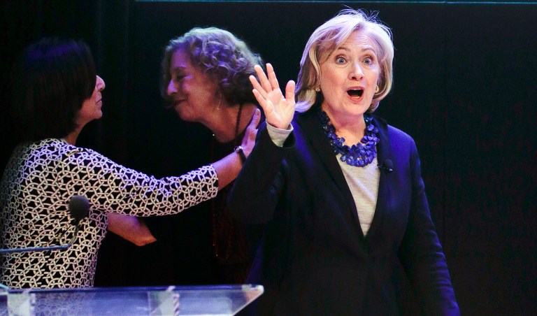 Emails obtained through Freedom of Information requests have shown that at times the foundation served as a much more effective channel for donors to reach Hillary Clinton for official government business than simply going through the State Department like everyone else. (AP Photo/Julie Jacobson)