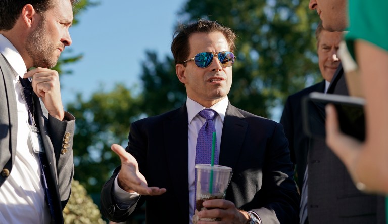 Scaramucci wouldn't say for sure whether Sessions would be forced out. (AP Photo/Pablo Martinez Monsivais)