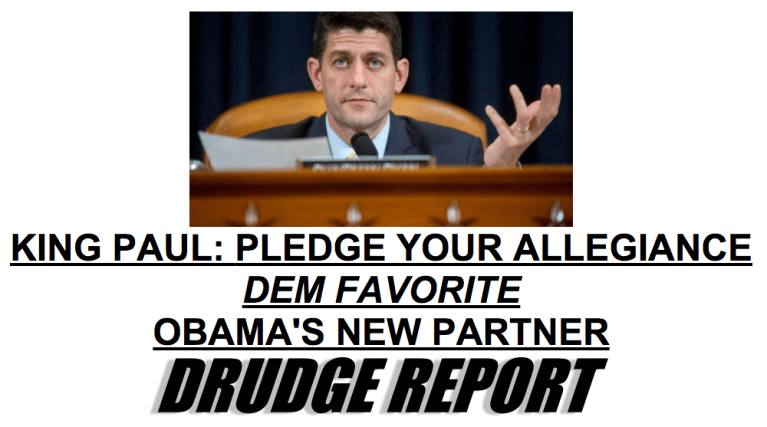 Drudge looks like a ‘no’ vote on Ryan