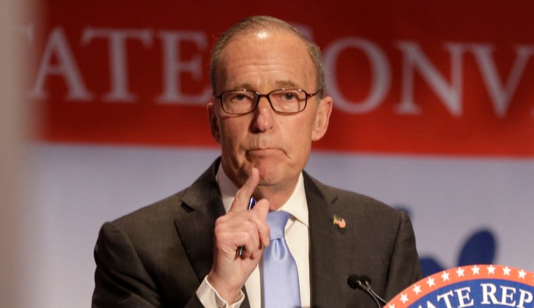 Larry Kudlow is an economic analyst, television personality, and newspaper columnist who hosts CNBC's 
