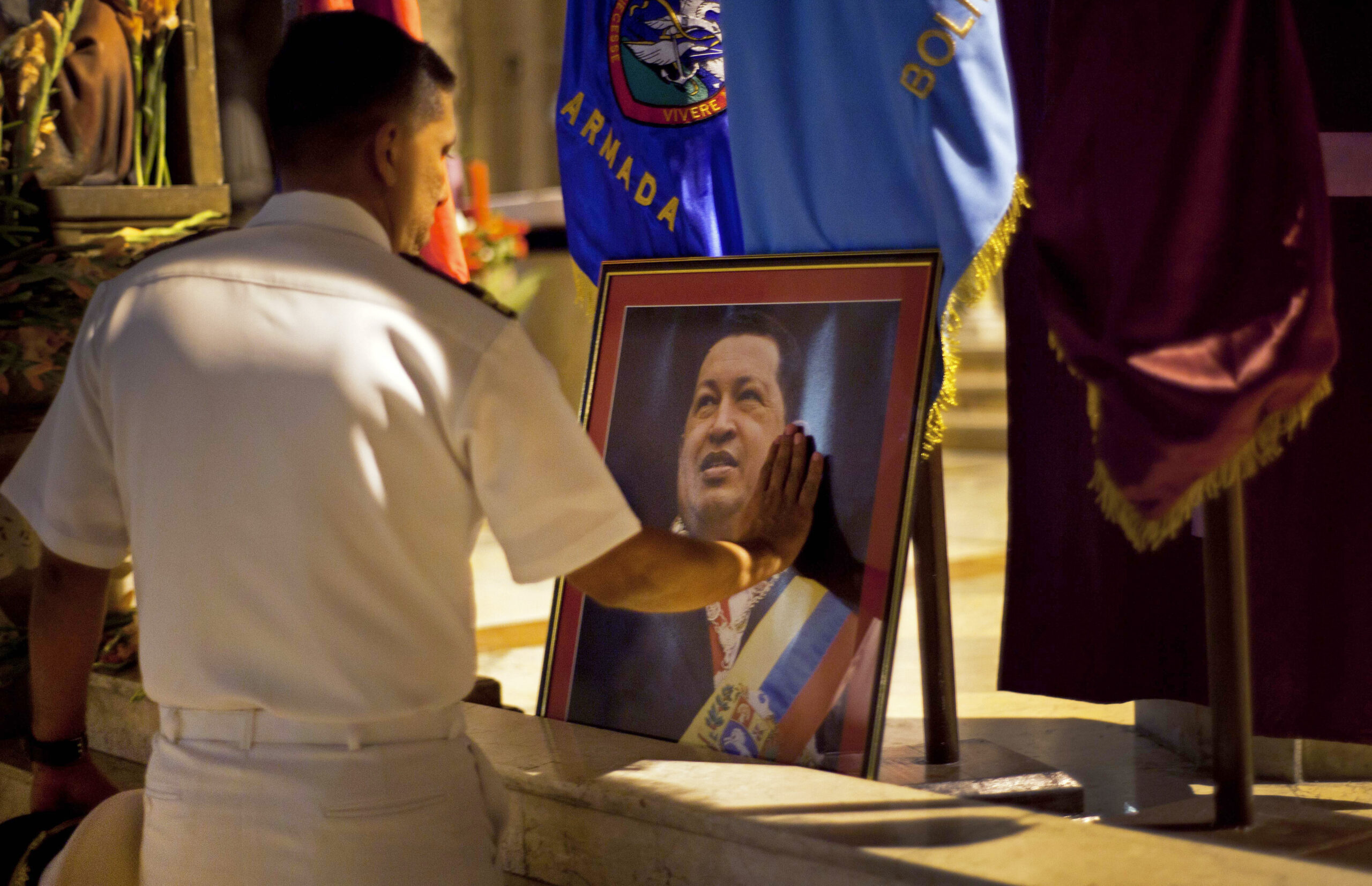 VP says Chavez up, walking; doubts persist