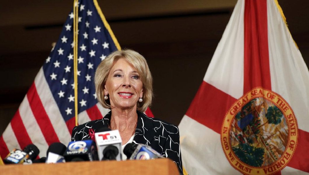 Betsy DeVos can’t say why public schools are still underperforming despite greater ‘school choice’: Watch