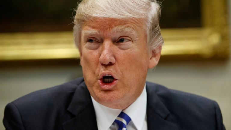 "The Democrats continue to Obstruct the confirmation of hundreds of good and talented people who are needed to run our government...A record in U.S. history," the president tweeted. (AP Photo/Evan Vucci, File)