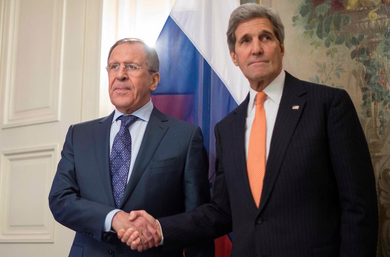 United States Secretary of State John Kerry will reportedly meet with Russian Foreign Minister Sergey Lavrov Tuesday. (AP Photo)