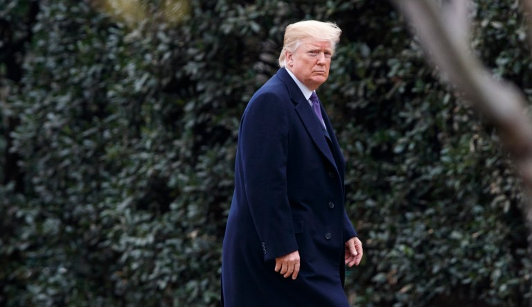 Forty-one percent of American voters listed President Trump as the worst president since the end of WWII, according to a new poll. (AP Photo/Evan Vucci)