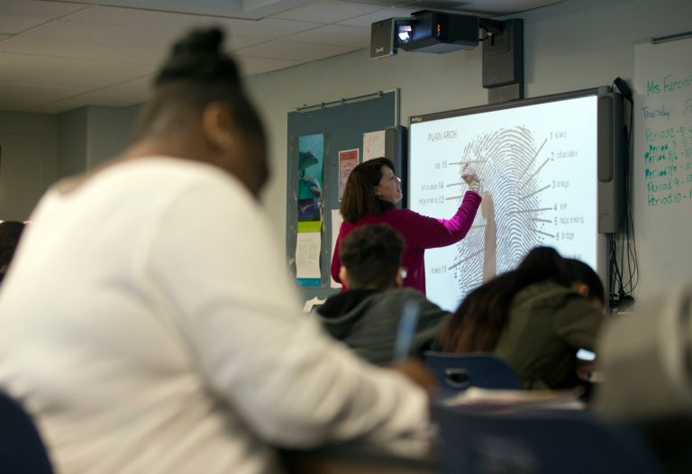 Devote one course to how men are treated in literature and uproar ensues. (AP Photo/Mike Groll)