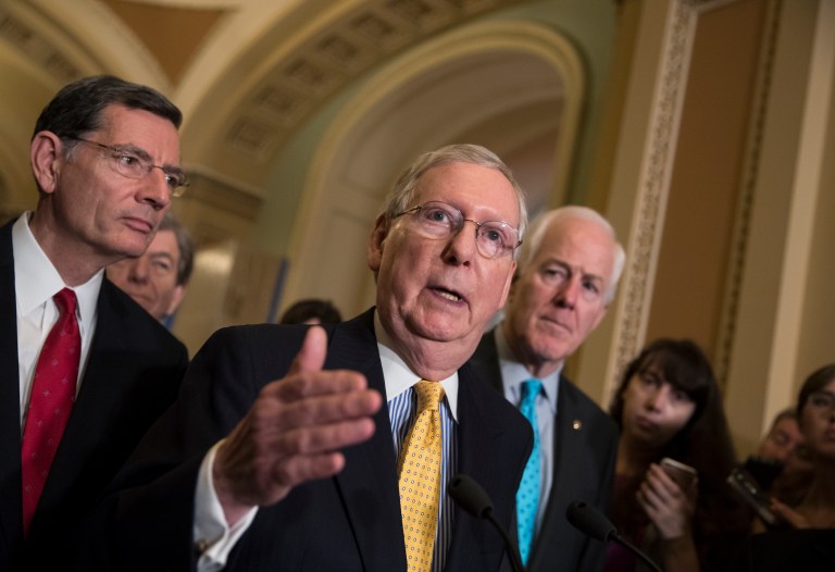 Republicans are aiming for a vote before the July 4 recess even though as of Tuesday, the bill has not been completely written and many divisions remain within the GOP conference about key components of the legislation. (AP Photo/J. Scott Applewhite)