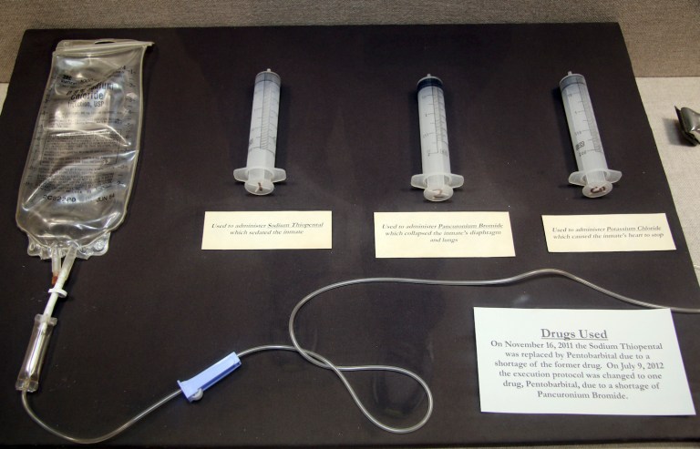 Arkansas had originally planned to execute eight inmates, but two were granted a stay in the past two weeks. (AP Photo/Michael Graczyk)