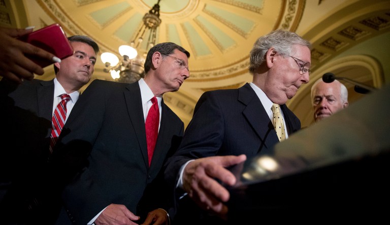 Sixty percent of voters think Congress should keep Obamacare and work to improve it. (AP Photo/Andrew Harnik)