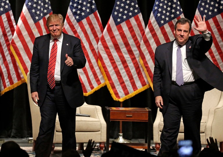 New Jersey Gov. Chris Christie will join Donald Trump on the campaign trail Friday. The two-term governor is one of 10 individuals reportedly being vetted by the Trump campaign. (AP Photo/Chuck Burton, File)